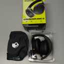 Skullcandy Crusher ANC 2 Wireless Over-Ear Bluetooth Headphones with Extra USB-C Charging Cable, Multi-Sensory Bass, Active Noise Cancelling, 60 Hours Battery, Microphone iPhone Android - True Black