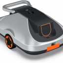 C1 Robotic Pool Cleaner, Cordless Pool Vacuum for Above Ground & Inground Pools, 200mins Runtime Automatic Pool Vacuum Robot for Leaves & Dirt, Powerful Suction up to 2500 sq.ft, Self Parking (Orange)