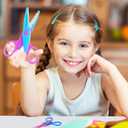 Craft Scissors - 8 Pack Decorative Edge, Zig Zag, Scrapbooking, Fancy Pattern Scissors for Crafting