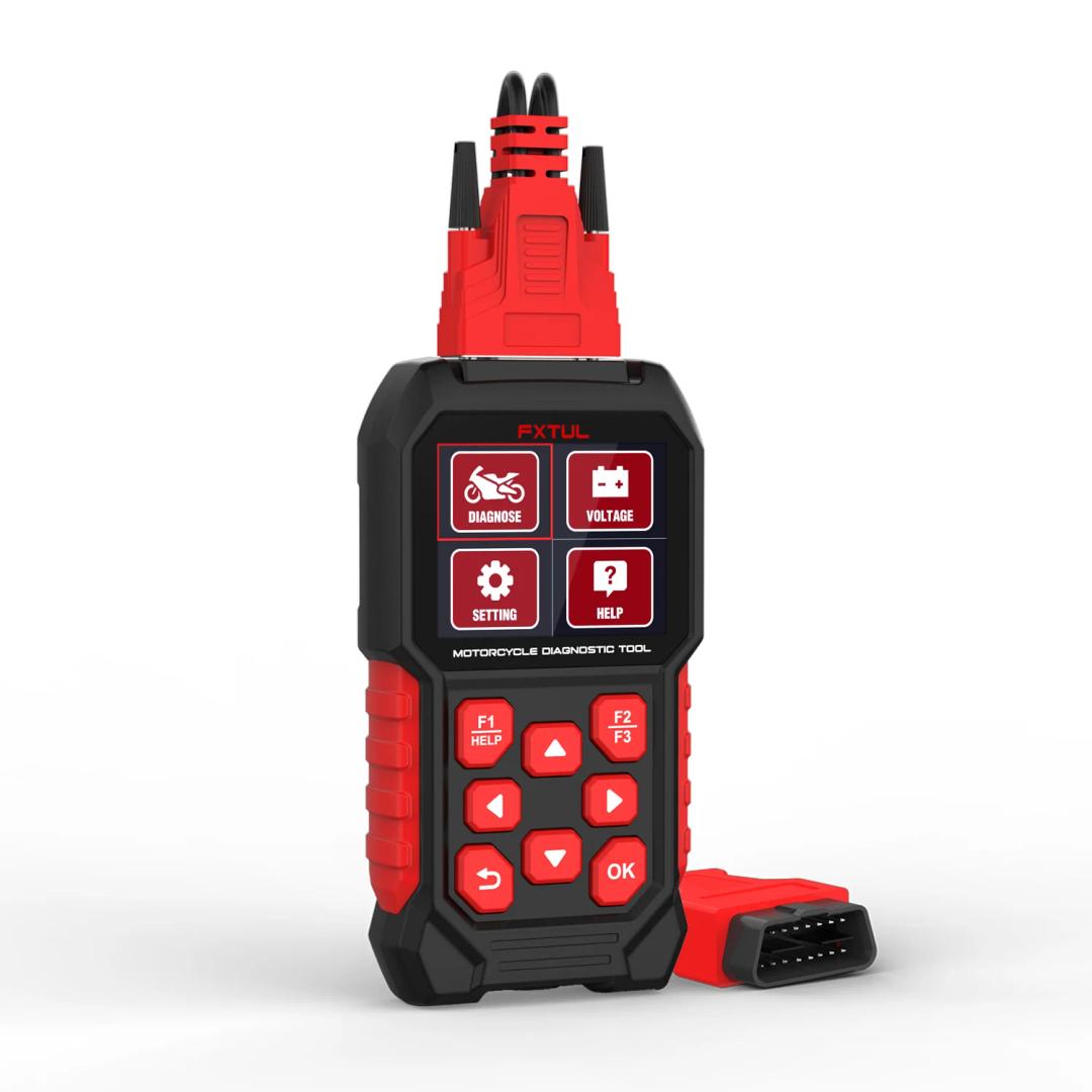 FXTUL M4 Motorcycle Diagnostic Tool OBD2 Code Reader Scan Tool For Kawasakis Yamaha Honda Vespa Suzuki PIAGGIO KTM APRILIA TRIUMPH Royal Enfield