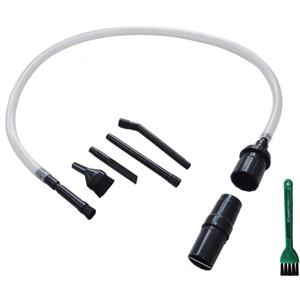 EZ SPARES Micro Cleaning Kit Vacuum Attachment Keyboard Crevice Cleaning Tool Brush Kit,Universal Vacuum Cleaner Attachment(7PCS)