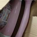 Foldable Baby 5-in-1 Activity Walker - Rocker, Activity Center, Bouncer, Seat Walker, Push Walker - Adjustable Speed Rear Wheels and Height Toys Ages 6-18 Months(Pink)