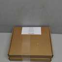 Amazon Basics Digital Kitchen Scale with LCD Display, Batteries Included, Weighs up to 11 pounds, Black and Stainless Steel, Set of 2