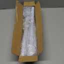 Decorative Curtain Rods for Windows 28 to 48 inch - 1 Inch Heavy Duty Curtain Rods Set,Adjustable Drapery Rods with Bracket for Curtains & Drapes - White