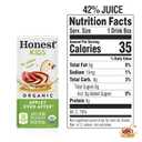 Honest Kids Appley Ever After, Organic Juice Drink, 6 Fl oz Juice Boxes, Pack Of 40, Apple