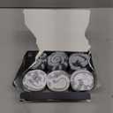 Airacker Ankle Athletic Running Socks Cushioned Breathable Low Cut Sports Tab Socks for Men and Women (6 Pairs) (9-12, White&grey)