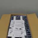 Modular Threshold Ramps for Doorways, 1" Rise Wheelchairs Ramps for Home Indoor, Solid Upgrade Material 3000 Lbs Load Capacity Door Ramps for Cars(2 PCS)