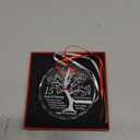 15th Wedding Ideas Glass Ornaments for Parents Couple Wife Husband Him Her - Crystal Anniversary Wedding Presents - Unique Keepsake for 15 Years Marriage