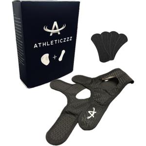 2 x ATHLETICZZZ Chin Strap and Nasal Strips for Snoring (30 Ct) - Athletic Performance, Anti Snore Chin Strap, CPAP Integration, Mouth Tape Alternative, Extreme Light Weight and Comfort for Men and Women