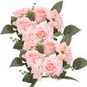 Artificial Flowers DIY Box Set Fake Roses Bouquet Bridal Wedding Flowers Colorful Centerpiece Table Decorations