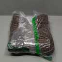 IOHOUZE Small Area Rug 2x3 Washable Woven Rugs for Entryway Non Slip Rubber Backed Front Door Rugs Indoor Doormat Throw Rug Floor Carpet for Entrance Kitchen, Brown