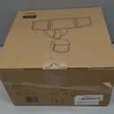 Philips 72W 7400LM LED Security Lights w/PIR Motion Sensor Outdoor, 5000K Daylight Dusk to Dawn Aluminum Flood Light, 3 Adjustable Heads, Waterproof for Garage, Yard, Porch