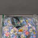 Blue Flower Marker Case, 224 Slots Alcohol Marker Case Markers Carrying Bag Holder for Art Sketch Marker, Permanent Paint Marker, Dry Erase Marker, Repair Pen, Color Highlighte Art Supplies