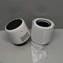 Air Purifier for Home Bedroom, AromaRoom H13 HEPA Air Filter For Smoke Pollen Dander Hair Smell Air Cleaner, 3-in-1 Filter with Sleep Mode, Quiet Air Cleaner For Pets, Home, Baby Room (White)