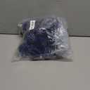 Namalu 24 Pcs Royal Blue Velvet Glitter Christmas Ball Ornaments Bulk 2.36" Flocked Christmas Tree Ball Ornaments Set Shatterproof Xmas Bulbs Tree Decorations for Holiday Wedding Party Decor