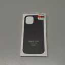 Apple - iPhone 12/12 Pro Leather Case with MagSafe - Black