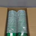 Zopeal 200 Pcs Plastic Cup Bulk 18 oz Disposable Tumblers Wedding Hard Plastic Party Wine Cups Fancy Beverage Drinking Soda Cocktail Glasses for Wedding Birthday Christmas(Green)