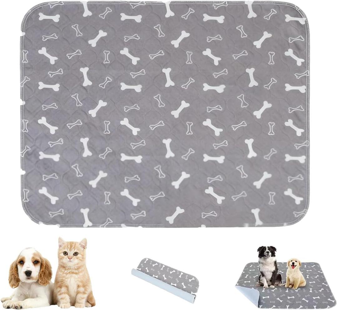 2026 New Puppy Pads with Pheromones, Puppypad with Pheromones, Puppy Pads Washable, Durable Leak-Proof & Anti-Slip Pet Training Pads for Home & Travel, Reusable (M: 27.6"  31.5")