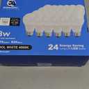 E ENERGETIC LIGHTING 24-Pack A19 LED Light Bulbs 60 Watt Equivalent, Cool White 4000K, E26 Medium Base, Non-Dimmable LED Light Bulb, ETL Listed