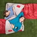 Coleman Palmetto Cool-Weather Sleeping Bag, 30F Lightweight Camping Sleeping Bag for Adults, No-Snag Zipper with Stuff Sack Included