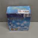 Marchpower Christmas Snowflake Window Lights, 5Pack 60LED Battery Powered Christmas Window Lights, Waterproof Snowflake Curtain Lights with Timer & 8 Modes for Indoor Outdoor Xmas Decor