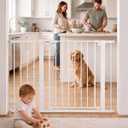Sekey Baby Gate for Stairs, 30-46" No Drilling Kid Gate with Auto Close