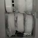 Smoke Alarm Fire Detector,Battery Operated Photoelectric Smoke Detector with Test Button and Low Battery Warning, Fire Alarms Smoke Detectors for Home, 6 Pack