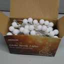 JMEXSUSS Globe String Lights Indoor, Color Changing Christmas Lights Plug in, Warm White & Multicolor String Light with Remote for Bedroom Room Tree Party Christmas Decor (100 LED Plug)