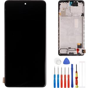 LCD Display Compatible with Redmi Note 10 Pro 4G M2101K6G 6.67" LCD Display Touch Screen Assembly with Frame+ Tools