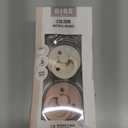 Bibs Colour Pacifier 2-Pack | BPA Free Soother, Round Nipple. Natural Rubber Latex, (Blush / Ivory)