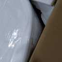 59" Acrylic Freestanding Bathtub, Tap Deck Bathtub, Stand Alone Tub, Soaking Tub with Integrated Overflow and Drain, cUPC Certified (59"(Lustre White))