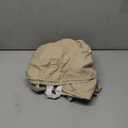 Wrap Around Dust Ruffle Bed Skirt - Beige - for Queen Size Beds with 15 Inch Drop - Easy Fit Elastic Strap - Adjustable Pleated Bedskirt w/Brushed Fabric - Wrinkle Free - for Women, Men, Kids & Teens