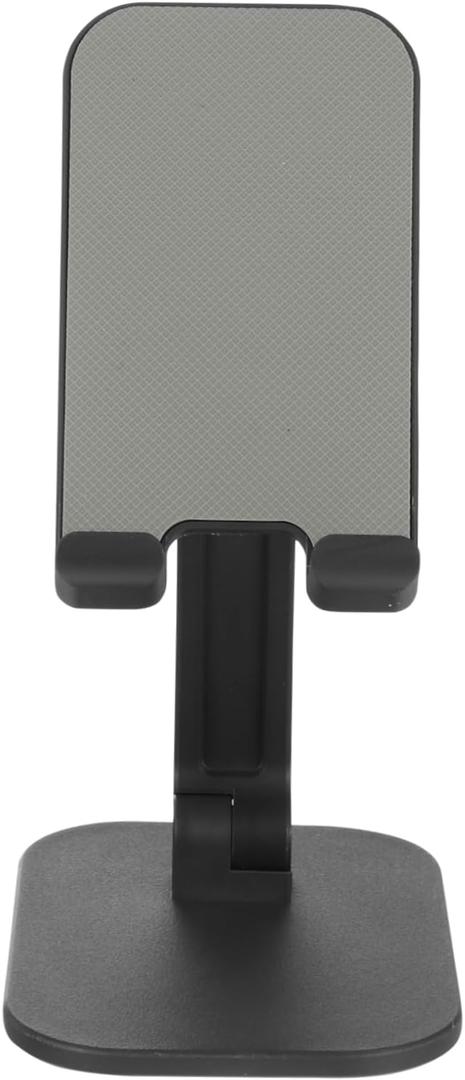 Professional Phone Stand for Desktop Multi-Angle Tablet Phone Bracket Sturdy Base Holder (Black)