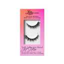 Lilly Lashes 3D Self Adhesive Eyelashes, No Lash Glue Needed, Body Heat Activated Press on Lashes, Reusable Self Adhesive Eyelashes Up to 5x, Easy to Apply & Remove (JetSetter)