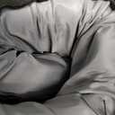 Self-Heating Pet Bed with Adjustable Heat & Reversible Design - 3 Temperature Settings, Removable Washable Cover, Waterproof & Non-Slip Base for Dogs and Cats, Grey