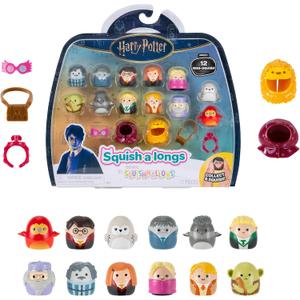 Squish-a-Longs Harry Potter Mini-Squish + Accessory 12-Pack