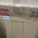 Kante 27.8 Inch Tall Concrete Planter, Large Round Cylindrical Plant Containers with Drainage Hole, Suitable for Indoor Outdoor Plants, Home Decor, Black