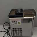 Nugget Ice Maker for Countertop  45 lbs/Day Chewable Pebble Ice in 5 Mins, Self-Cleaning Sonic Ice Machine with Stainless Steel Housing  Ideal for Home, Kitchen, Office & Bar