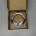 DERNORD Sanitary Concentric Reducer Tri Clamp Clover Stainless Steel 304 Sanitary Fitting End Cap Reducer (Tri Clamp Size: 6 inch x 4 inch)