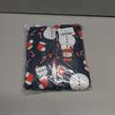 Matching Christmas Onesie Pajamas for Family/Couples, Cute Printed One-piece Pjs, Xmas Holiday Adult Hooded Sleepwear (6-8 Years, Snowman)