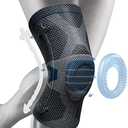 NEENCA Professional Knee Brace for Pain Relief, Medical Knee Compression Sleeve, Knee Support with Horizontal Knit Tech for Meniscus Tear, ACL, Arthritis, Joint Pain, Runner, Workout- FSA/HSA APPROVED XXL