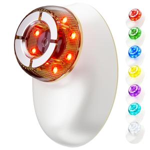 Electric Facial Cupping Therapy Sets, 3 in 1 Gua Sha Face Cupping Massage, Lymphatic Drainage Massager for Face, 7 Color Firming, Smoothing Facial Tools (White)