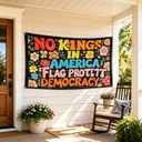 No Kings in America Flag 3x5 FT
