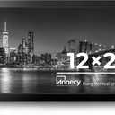 Annecy 12x24 Picture Frame Black（1 Pack）, Panoramic Picture Frame for Wall Decoration, Classic Black Minimalist Style Suitable for Decorating Houses, Offices, Hotels