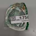 uxcell 2Pcs PU Leather Handbag Handles, 40cm/15.8" Braided Purse Straps Braided Leather Replacement with Buckle for DIY Handbag Purse Making, White