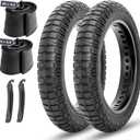 MOHEGIA E-Bike Fat Tire: 20x4.0/20x4.5/20x5.0/26x4.0 Inch Folding Heavy Duty Fat Tire for Electric Bicycle,MTB and Trike for Urban Commuting Or Off-Road Riding