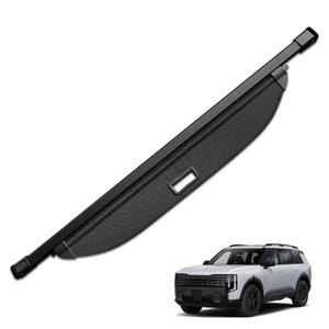HAFIDI® Cargo Cover for 2021-2026 Ford Bronco Sport Retractable Trunk Cargo Cover Bronco Sport Accessories Anti-Peeping Anti-Theft Privacy Screen,Trunk Luggage Shield Shade Carbon Fiber Texture