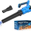 AZZUNO Leaf Blower Cordless, 3 Speed Mode MAX 580CFM Brushless Motor, Electric Blower for Lawn Care,Patio,Leaves,Dust,and Snow Removal(No Battery for DEWALT)