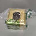 Sumnacon Tissue Box Cover Square Tissue Box Stylish PU Tissue Box Holder with Magnetic Bottom, Leather Cube Tissue Cover for Living Room Bathroom Bedroom Table Desk Home Office Car, Gold