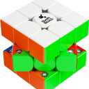 3x3 Maglev Magnetic Speed Cube, Smooth and Fast Puzzle with 48 Magnetic Capsules, Adjustable Tension and Durable Stickerless Design for Kids and Adults